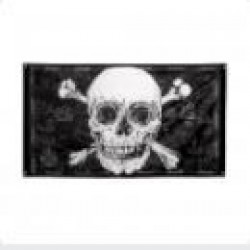   BANDERA PIRATA 90X150CM