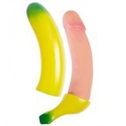 PLATANO CON FORMA DE PENE CHORRO