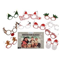 PACK 10 GAFAS NAVIDEÑAS CARTON