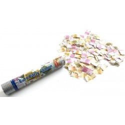 CAÑON CONFETI BILLETE EUROS 30CM