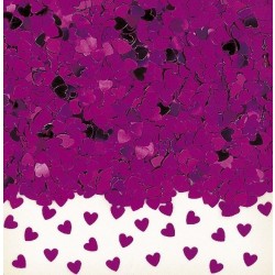   CONFETI CORAZON ROJO 14GR