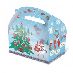 CAJA PARA GOLOSINA NAVIDAD
