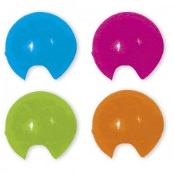 25 NARIZ PLASTICA COLORES SURTIDOS