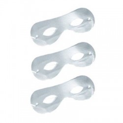   100 ANTIFAZ CARTON METAL PLATA