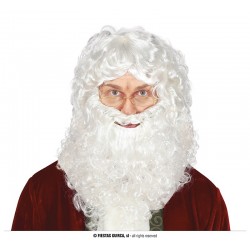 PELUCA CON BARBA NOEL EN CAJA