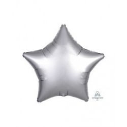  GLOBO 19" FOIL FO ESTRELLA PLATA SA