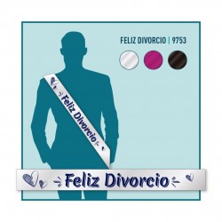 BANDA FELIZ DIVORCIO COLORES SURT 180CM