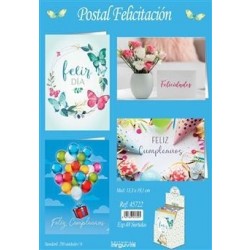 TARJETA FELICITACION  