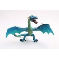 FIGURA TARTA DRAGON C/ALAS TURQUESA 10