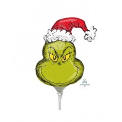 GLOBO 9" FOIL PALO GRINCH