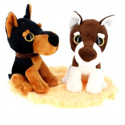 PELUCHE PERRO OJO DE CRISTAL DOS MOD 18C