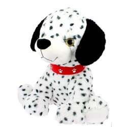 PELUCHE DALMATA OJO CRISTAL COLLAR 18CM