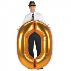   GLOBO 53" FOIL FORMA N0 ORO