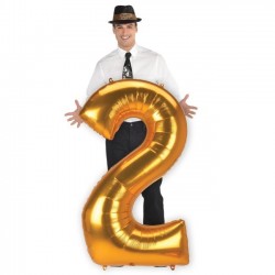   GLOBO 53" FOIL FORMA N2 ORO