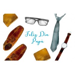 TARJETA FELIZ DIA PAPA MOD SURT  