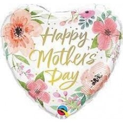 GLOBO 18" FOIL FORMA CORAZON MOTHER DAY