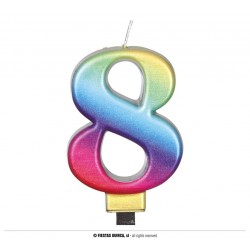 VELA N8 METAL MULTICOLOR 8CM