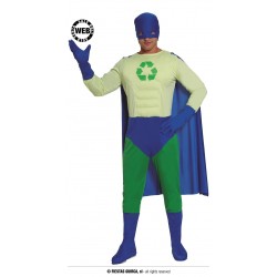 DISFRAZ T-L SUPER HEROE RECICLAR