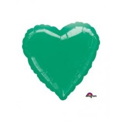 E/   GLOBO 18" FOIL CORAZON VERDE