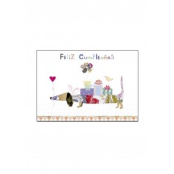 TARJETA TURNOWSKY FELICIADES PERRO(41126