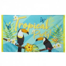   BANDERA TROPICAL TUCAN 90X150CM