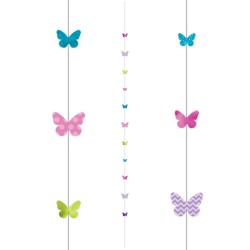 TIRA DECORACION GLOBO MARIPOSA 1,82M