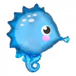 GLOBO 19" FOIL FORMA CABALLITO MAR