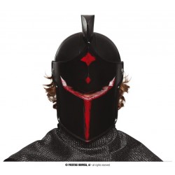 (C26 CASCO ADUL NEGRO CABALLERO OSCURO