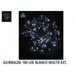 100 LED BLANCO FRIO MULTIF. 4,95MT