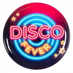   BANDEJA PL DISCO FEVER 34,5CM