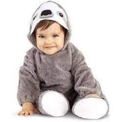 ! DISFRAZ 12A24MESES PEREZOSO GRIS