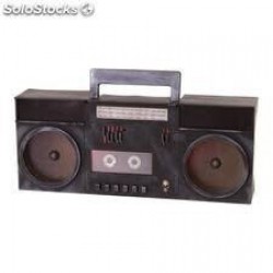 RADIO CASETE FANTASMA CON LUZ SONIDO