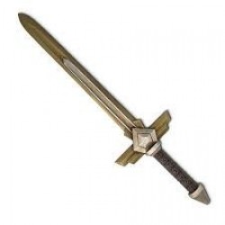 ESPADA MEDIEVAL PROTECCION MADERA 61CM