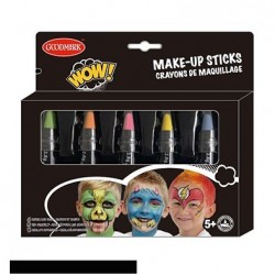 5 BARRAS CRAYON MAQUILLAJE FLUOR 2,8G