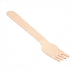 100 TENEDORES MADERA 14CM