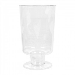 15 COPAS TRANSP.CRISTAL PS 4,8X8,5CM