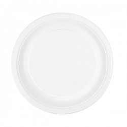   50PLATO CARTON BIO-LACAD BLANCO26CM