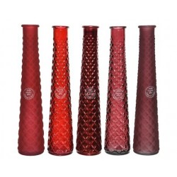 FLORERO CRISTAL MOD.SURT 6.5X32CM
