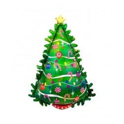 GLOBO 36" FOIL ARBOL NAVIDAD