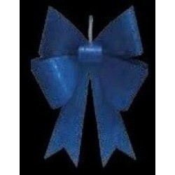   LAZO GLITTER AZUL 76CM