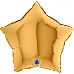   GLOBO 18" FOIL ESTRELLA ORO