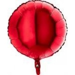   GLOBO 18" FOIL REDONDO ROJO