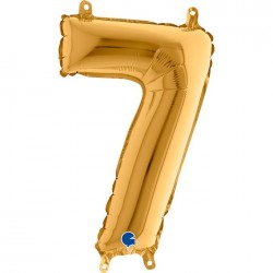   GLOBO 14" FOIL FORMA N7 ORO