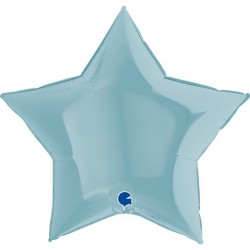   GLOBO 36" FOIL ESTRELLA CELESTE