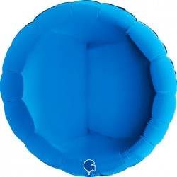   GLOBO 36" FOIL REDONDO AZUL