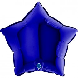   GLOBO 18" FOIL ESTRELLA AZUL CAPR