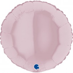   GLOBO 18" FOIL REDONDO ROSA
