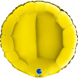     GLOBO 18" FOIL REDONDO AMARILLO