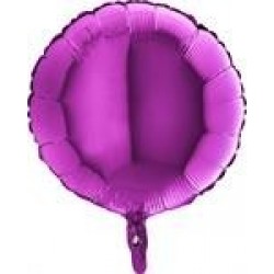   GLOBO 18" FOIL REDONDO VIOLETA