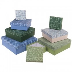 CAJA REGALO TOPOS COL.SURT 20X7X20CM